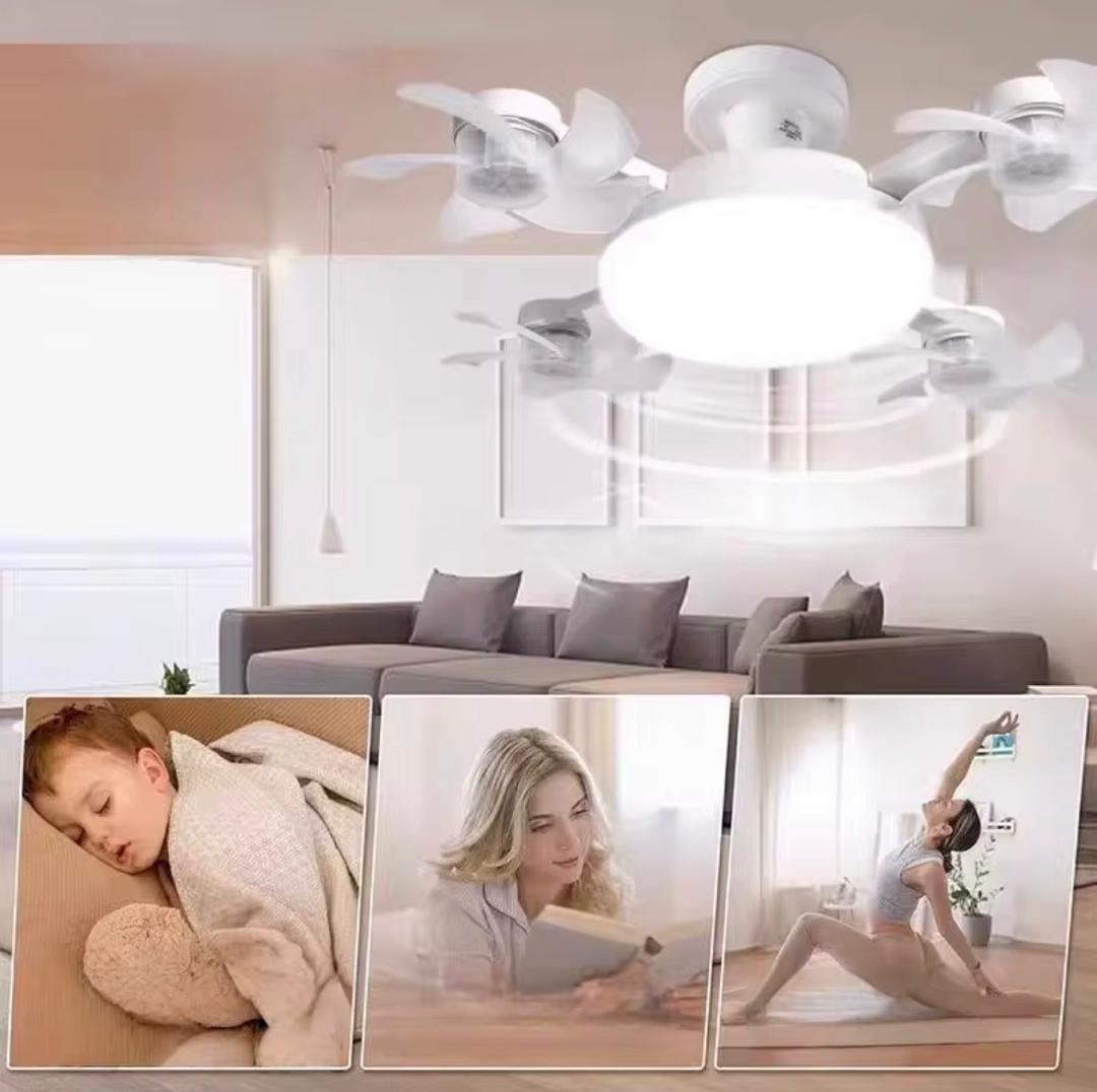 Ventilateur De Plafond Avec Éclairage LED Intégré