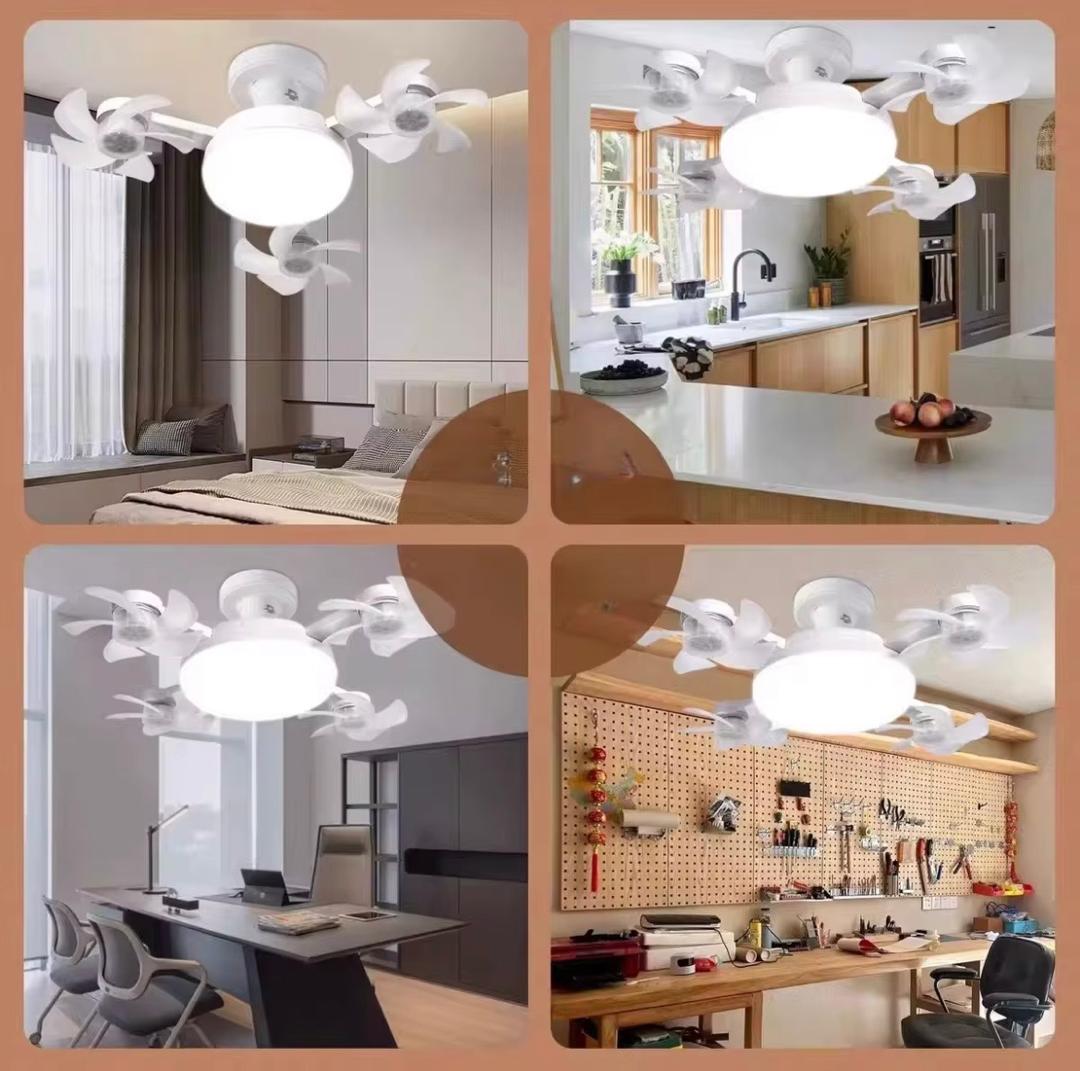Ventilateur De Plafond Avec Éclairage LED Intégré