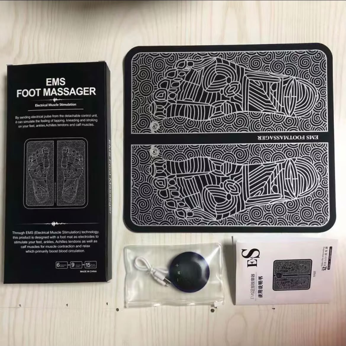 EMS Foot Massager – Le massage relaxant pour vos pieds à la maison
